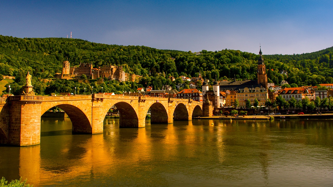 Heidelberg Castle near Neckargemünd